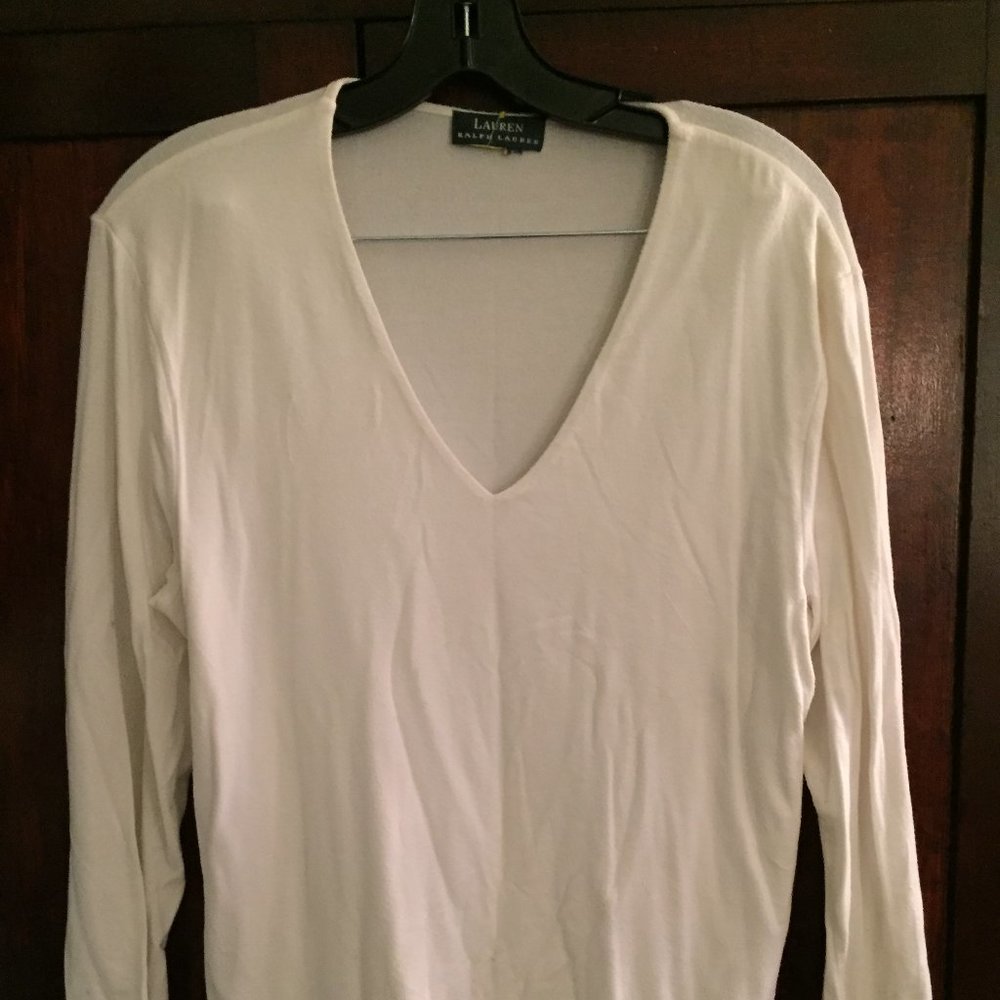 Lauren V Neck Tee